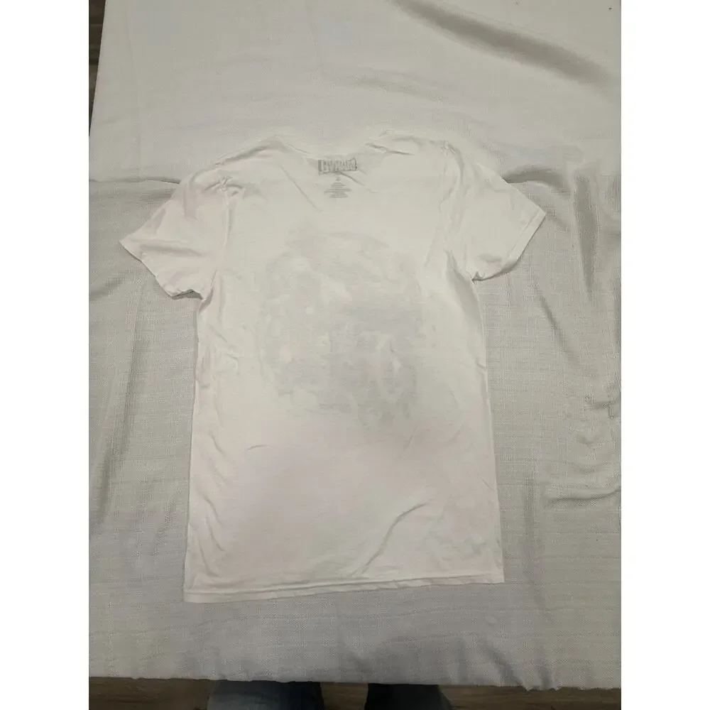Marvel Avengers T Shirt Mens Small White Hulk Thor Iron Man Captain America NWT